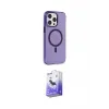 ieg™ iPhone 14 Pro Max Kılıf Kıvılcım Asil Özel Seri - Siyah Bilvis 5in1 5D Magic Hayalet Cam Ekran Koruyucu