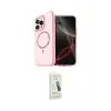 ieg™ iPhone 14 Pro Max Kılıf Kıvılcım Form Prime - Şeffaf Pasifik Cam Ekran Koruyucu