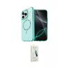 ieg™ iPhone 14 Pro Max Kılıf Kıvılcım Form Prime - Şeffaf Pasifik Cam Ekran Koruyucu