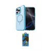 ieg™ iPhone 14 Pro Max Kılıf Kıvılcım Form Prime - Siyah 18D Cam Ekran Koruyucu