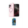 ieg™ iPhone 14 Pro Max Kılıf Kıvılcım Form Prime - Siyah 18D Cam Ekran Koruyucu