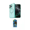 ieg™ iPhone 14 Pro Max Kılıf Kıvılcım Form Prime - Siyah 18D Cam Ekran Koruyucu
