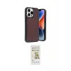 ieg™ iPhone 14 Pro Max Kılıf Kıvılcım Işık Serisi - Siyah Mat Seramik Nano Ekran Koruyucu