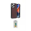 ieg™ iPhone 14 Pro Max Kılıf Kıvılcım Işık Serisi - Siyah Polymer Nano Ekran Koruyucu
