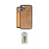ieg™ iPhone 14 Pro Max Kılıf Kıvılcım Işık Serisi - Siyah Polymer Nano Ekran Koruyucu