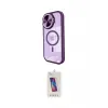 ieg™ iPhone 14 Pro Max Kılıf Kıvılcım Modern Koleksiyonu - Siyah Joko 5D Cam