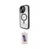ieg™ iPhone 14 Pro Max Kılıf Kıvılcım Modern Koleksiyonu - Siyah Joko 5D Cam