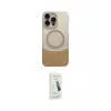 ieg™ iPhone 14 Pro Max Kılıf Kozmos Form Özel Seri - Şeffaf Pasifik Cam Ekran Koruyucu