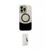 ieg™ iPhone 14 Pro Max Kılıf Kozmos Form Özel Seri - Şeffaf Pasifik Cam Ekran Koruyucu