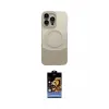 ieg™ iPhone 14 Pro Max Kılıf Kozmos Form Özel Seri - Siyah Buffer Hayalet Cam Ekran Koruyucu