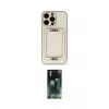 ieg™ iPhone 14 Pro Max Kılıf Kozmos Minimal Prime - Şeffaf 360 Full Body Arka Koruyucu