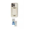 ieg™ iPhone 14 Pro Max Kılıf Kozmos Minimal Prime - Şeffaf Royal Nano Ekran Koruyucu
