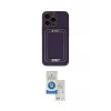 ieg™ iPhone 14 Pro Max Kılıf Kozmos Minimal Prime - Şeffaf Royal Nano Ekran Koruyucu