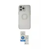 ieg™ iPhone 14 Pro Max Kılıf Kutup Klasik - Şeffaf Royal Nano Ekran Koruyucu