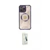 ieg™ iPhone 14 Pro Max Kılıf Kutup Modern - Şeffaf Pasifik Cam Ekran Koruyucu