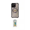 ieg™ iPhone 14 Pro Max Kılıf Kutup Modern - Siyah Polymer Nano Ekran Koruyucu