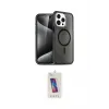 ieg™ iPhone 14 Pro Max Kılıf Nova Asil Prime - Siyah Joko 5D Cam
