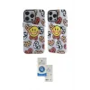 ieg™ iPhone 14 Pro Max Kılıf Nova Doku Koleksiyonu - Şeffaf Royal Nano Ekran Koruyucu