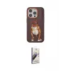 ieg™ iPhone 14 Pro Max Kılıf Nova Form Koleksiyonu - Siyah Bilvis 3D Mat Cam Ekran Koruyucu