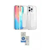 ieg™ iPhone 14 Pro Max Kılıf Nova Işık Koleksiyonu - Şeffaf Royal Nano Ekran Koruyucu