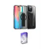 ieg™ iPhone 14 Pro Max Kılıf Nova Işık Koleksiyonu - Siyah Bilvis 5in1 3D Magic Cam Ekran Koruyucu