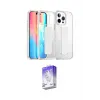 ieg™ iPhone 14 Pro Max Kılıf Nova Işık Koleksiyonu - Siyah Bilvis 5in1 3D Magic Cam Ekran Koruyucu