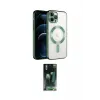ieg™ iPhone 14 Pro Max Kılıf Nova Işık Özel Seri - Şeffaf 360 Full Body Arka Koruyucu
