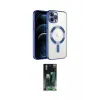 ieg™ iPhone 14 Pro Max Kılıf Nova Işık Özel Seri - Şeffaf 360 Full Body Arka Koruyucu