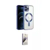 ieg™ iPhone 14 Pro Max Kılıf Nova Işık Özel Seri - Siyah Bilvis 3D Mat Cam Ekran Koruyucu