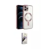 ieg™ iPhone 14 Pro Max Kılıf Nova Işık Özel Seri - Siyah Bilvis 3D Mat Cam Ekran Koruyucu