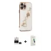 ieg™ iPhone 14 Pro Max Kılıf Nova Işık Prime - Şeffaf Pasifik Cam Ekran Koruyucu + Bilvis Titan Kamera Lens - DNMR