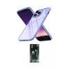 ieg™ iPhone 14 Pro Max Kılıf Nova Işık Serisi - Şeffaf 360 Full Body Arka Koruyucu