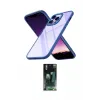 ieg™ iPhone 14 Pro Max Kılıf Nova Işık Serisi - Şeffaf 360 Full Body Arka Koruyucu