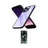 ieg™ iPhone 14 Pro Max Kılıf Nova Işık Serisi - Şeffaf 360 Full Body Arka Koruyucu