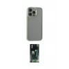 ieg™ iPhone 14 Pro Max Kılıf Nova Işık Serisi - Şeffaf 360 Full Body Arka Koruyucu