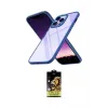 ieg™ iPhone 14 Pro Max Kılıf Nova Işık Serisi - Siyah Buffer Cam Ekran Koruyucu