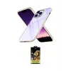 ieg™ iPhone 14 Pro Max Kılıf Nova Işık Serisi - Siyah Buffer Cam Ekran Koruyucu