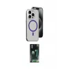 ieg™ iPhone 14 Pro Max Kılıf Odak Form Özel Seri - Şeffaf 360 Full Body Arka Koruyucu