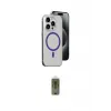 ieg™ iPhone 14 Pro Max Kılıf Odak Form Özel Seri - Siyah Joko Magic 5D Hayalet Cam