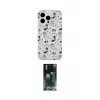 ieg™ iPhone 14 Pro Max Kılıf Pusula Form - Şeffaf 360 Full Body Arka Koruyucu