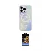 ieg™ iPhone 14 Pro Max Kılıf Pusula Form - Siyah Buffer Hayalet Cam Ekran Koruyucu