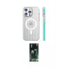 ieg™ iPhone 14 Pro Max Kılıf Pusula Minimal Koleksiyonu - Şeffaf 360 Full Body Arka Koruyucu