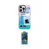 ieg™ iPhone 14 Pro Max Kılıf Siluet Çizgi Koleksiyonu - Siyah 18D Cam Ekran Koruyucu