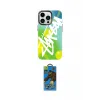 ieg™ iPhone 14 Pro Max Kılıf Siluet Çizgi Koleksiyonu - Siyah 18D Cam Ekran Koruyucu