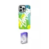 ieg™ iPhone 14 Pro Max Kılıf Siluet Çizgi Koleksiyonu - Siyah Bilvis 5in1 3D Magic Cam Ekran Koruyucu