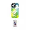 ieg™ iPhone 14 Pro Max Kılıf Siluet Çizgi Koleksiyonu - Siyah Joko 5D Cam