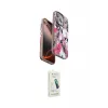 ieg™ iPhone 14 Pro Max Kılıf Siluet Doku - Şeffaf Pasifik Cam Ekran Koruyucu