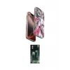 ieg™ iPhone 14 Pro Max Kılıf Siluet Doku - Siyah 360 Mat Full Body Arka Koruyucu