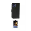 ieg™ iPhone 14 Pro Max Kılıf Siluet Işık Serisi - Siyah Buffer Hayalet Cam Ekran Koruyucu