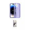 ieg™ iPhone 14 Pro Max Kılıf Siluet Minimal Prime - Siyah Bilvis 3D Mat Cam Ekran Koruyucu